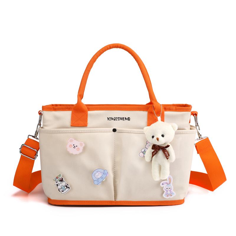 

Модная многофункциональная сумка для мамы 2025: Нейлоновая сумка с термоизолированными отделениями для молочной смеси и бутылочек Single Bag