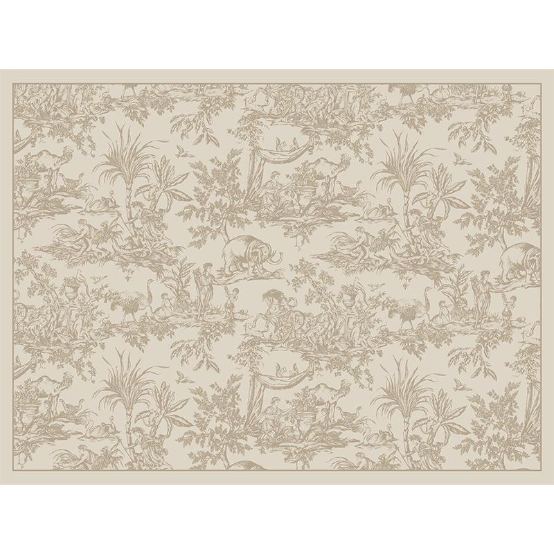 Zvukotěsná, nečistotám odolná, krémově zbarvená kožená vstupní rohožka - omyvatelná, bez nutnosti drhnutí, přizpůsobitelná podložka na nohy pro domácí použití.