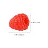 VORCOOL Food Sample Raspberry Simulation Fruit Blackberry Model Fake Real Look Fruit Food Model Photography Tools Pack of 40