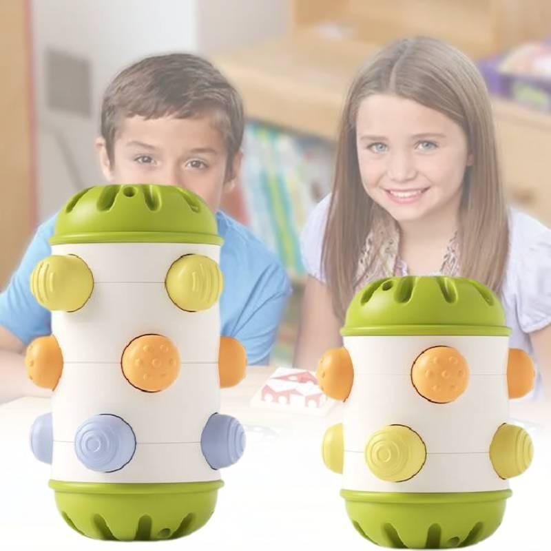 Engaging Early Development Baby Toy Fun Push Rolling Drum Educational Rattle