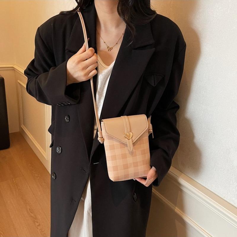 Mobile phone satchel women's bag new women's messenger bag versatile shoulder bag small square bag hand