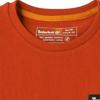 Timberland Outdoor Solid Color Loose Casual Breathable Short Sleeve T-Shirt Unisex Tops Burnt-Umber A26S7-CL7