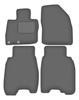Velour Graphite Car Mats For: Honda Civic VIII Hatchback (2006-2012)