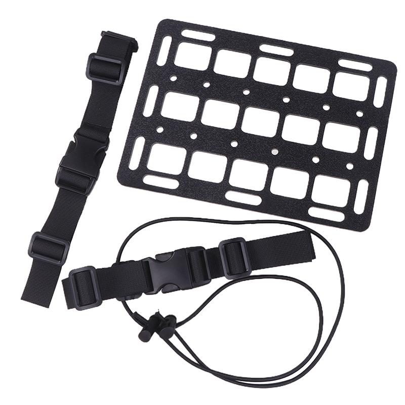 Motorcycle Molle Panel For Trunk Storage Metal Waterproof Tactical Universal Side Box Organizer Modular Storage