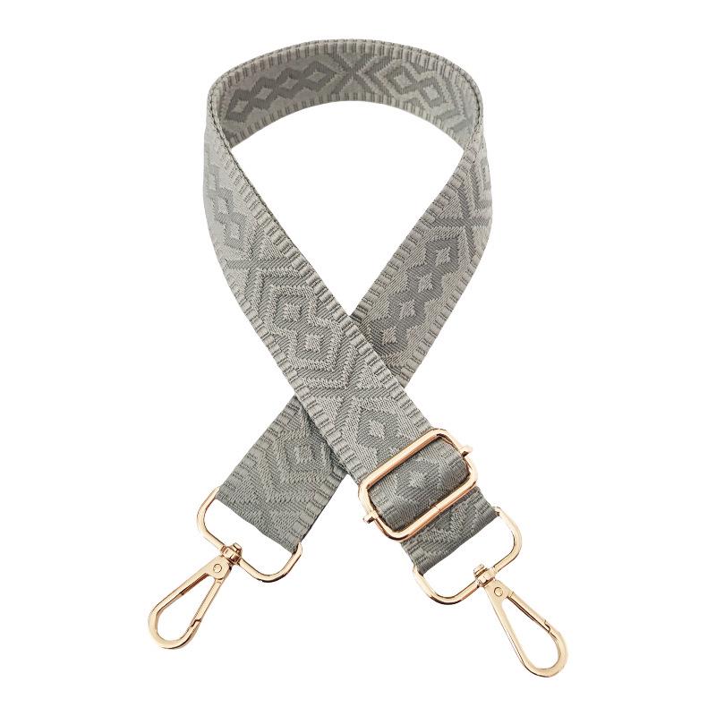 3,8 cm Diamantprydd Enfärgad Bred Axelrem/Axelremsväska för Väskor