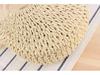 Women's Simple Style Semicircle Woven Beach Tote Crossbody Bag