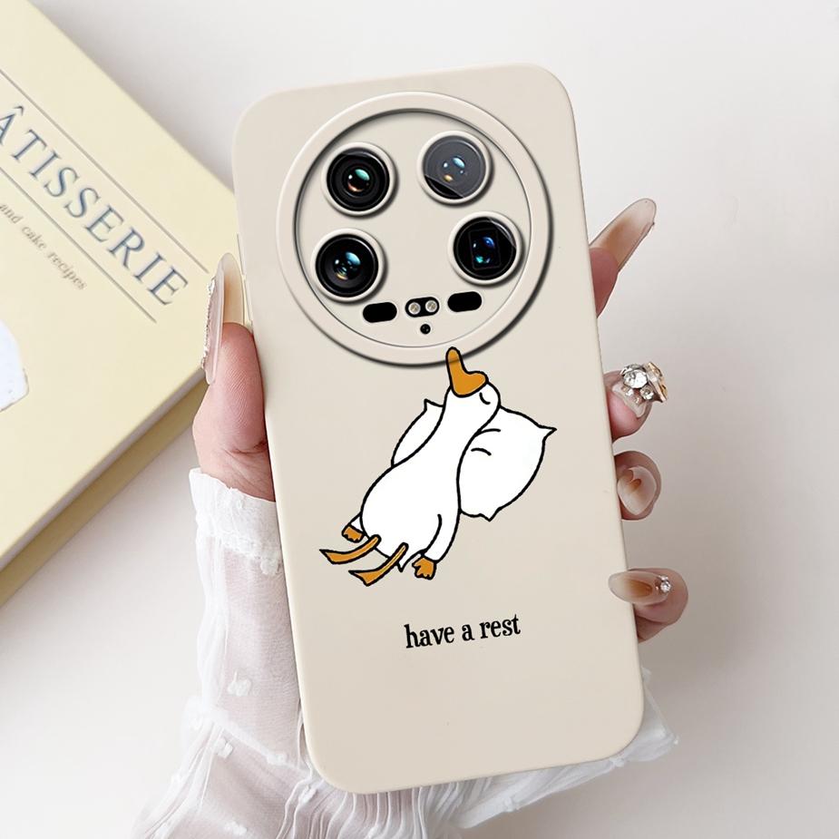 For Xiaomi 14 Ultra Case Mi 13 Ultra Unique Cartoon Cover Shockproof Phone Case For Xiaomi 13 Ultra Mi 13Ultra 14Ultra Soft Bags