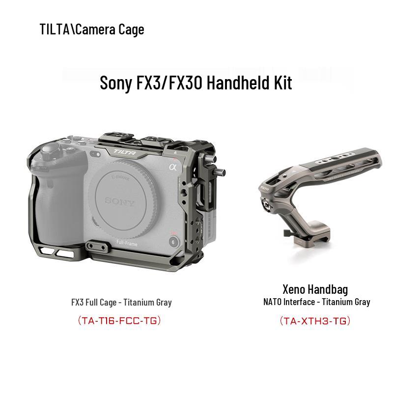 Tilta Full Camera Cage with Top Handle Kit for Sony FX3/FX30