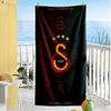 Galatasaray Beach Towel Super Soft Microfiber Quickdry Fabric Comfortable Lightweight Suitable for Swimming, Gym, Camping, Yoga Vacation