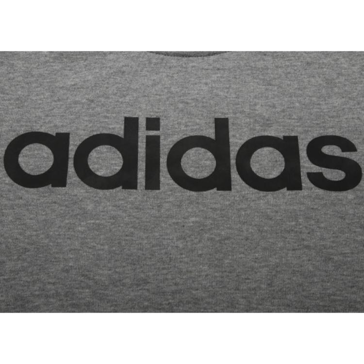 adidas Felpa da donna Neo Casual Confortevole Americana Girocollo Grigia DM2061