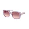 Gradient Pink Purple Square Ladies Sunglasses Hc8424u 58677w 54