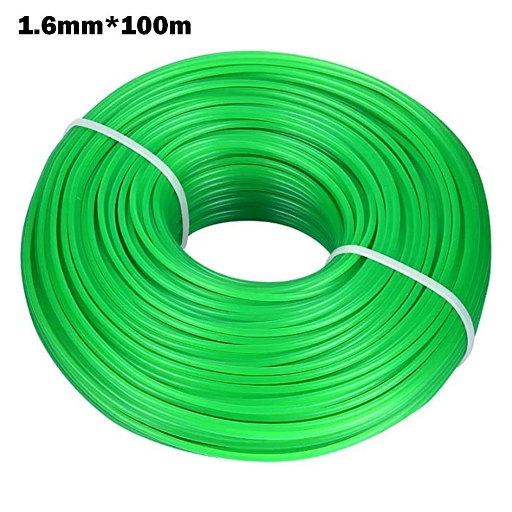 

100meter Nylon Brushcutter Trimmer Line Cord Wire 1.6mm DIA For Lawn Mower Line Garden Power Tool Parts China Mainland