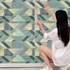 77cm*70cm 3D Wall Sticker Imitation Brick Bedroom Home Decor Waterproof Anti-mold Self-adhesive DIY Wallpaper For Living Room