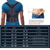 Back Brace Posture Corrector for Men Women Back Lumbar Shoulder Posture Support Pain Relief Muscle Memory Support Straightener
