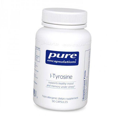 

Тирозин, L-Tyrosine, Pure Encapsulations 90капс (27361005) 90caps