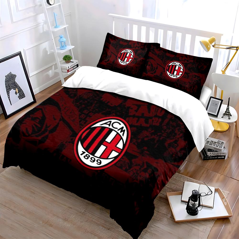 Arsenal Logo Black Bedding Set Bedding Duvet Cover Set Duvet Cover Pillowcases Home Decor (1 * Duvet Cover 2 * Pillowcases, without duvet insert)