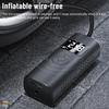 85W Car Air Compressor Inflatable Pump With LED Lamp For Motorcycle Bicycle Car Tyre Inflator  Mini Wireless Electric Air Pump