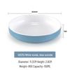 Korean Style White Melamine Round Side Dish Plate