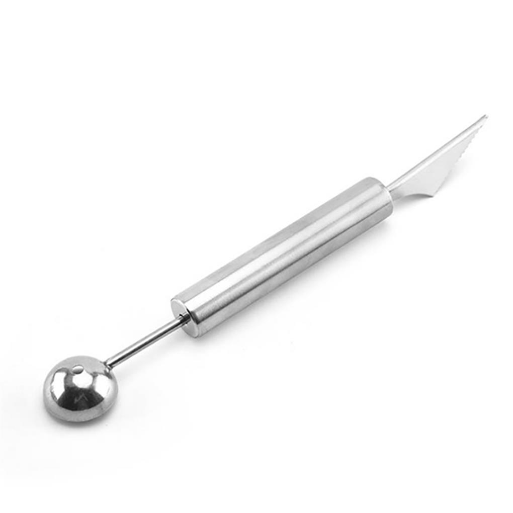 Багатоцільова ложка для вирізання кульок кавунового морозива, слайсер для фруктової тарілки, нержавіюча сталь, кухонні гаджети, інструмент для вирізання