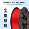 KELEIDI Factory PETG PLA ABS Filament 1.75mm 1kg(2.2lbs) Dimensional Accuracy Probability +/- 0.02 mm 3D Printers