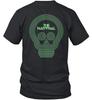 The National Shirt Skull Neon Design Band Concert Tour Tee