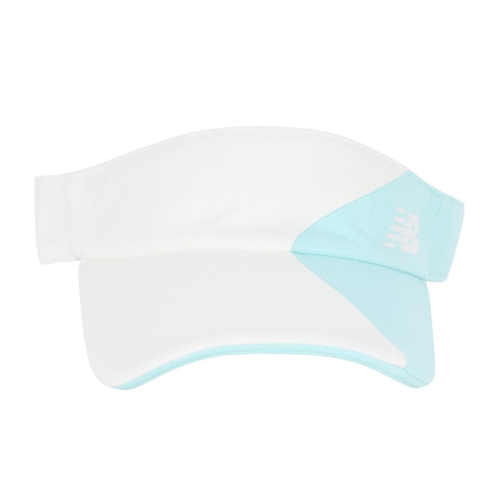 Sun Visor Sweat Absorbent Quick Drying Golf Hat x Blue FR [New Balance] Women's (FIELDSENSOR Slip) / / 012-3287504 030_White
