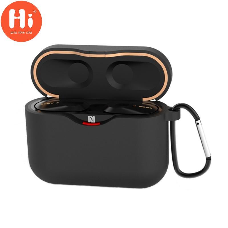 

Силиконовый чехол Hi для SONY WF-1000XM3 Bluetooth, чехол для зарядки наушников, мягкий чехол с защитой от потери