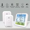 Wireless Digital Thermometer Hygrometer with 328ft Range for Fridge   Indoor Outdoor Large LCD Display Wireless Temperature Sensor