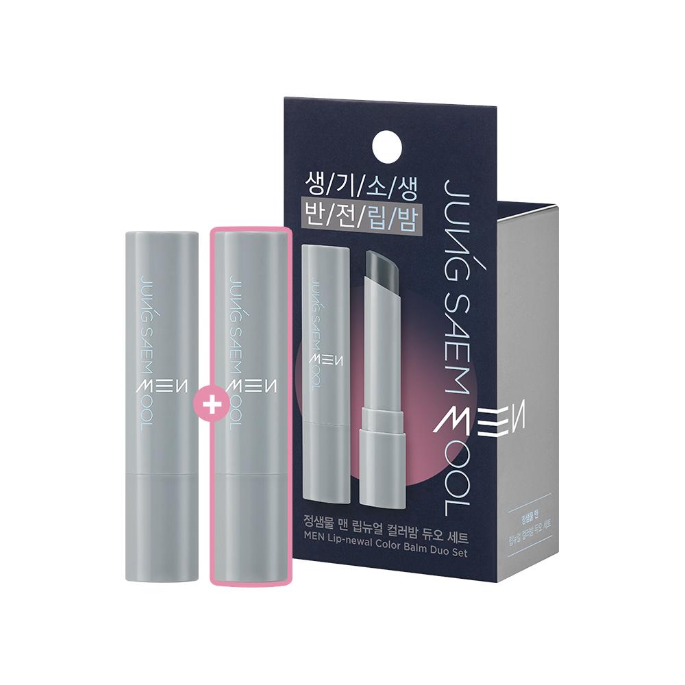JUNG SAEM MOOL Men Lip New Color Balm 3g (2 Types)