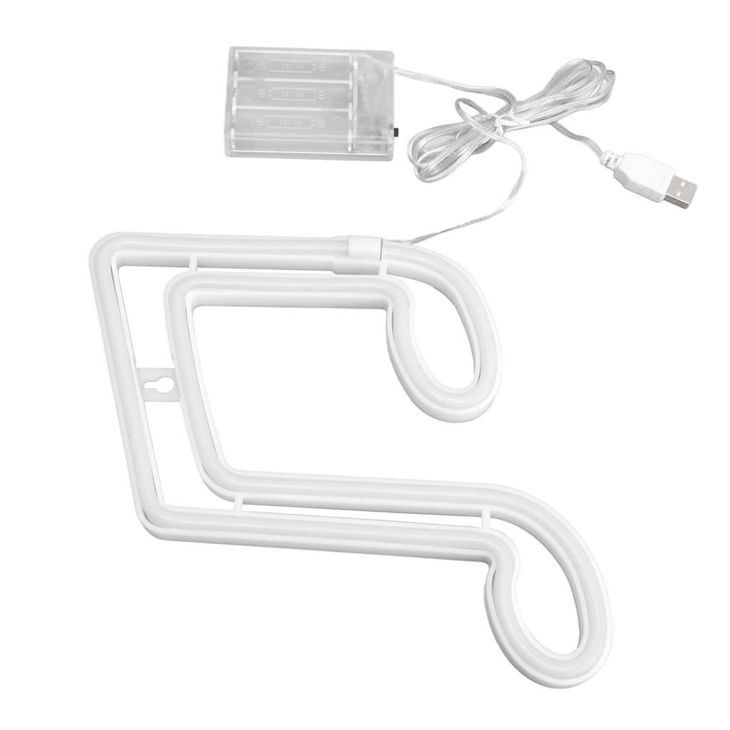 LED Neon Light Music Note Neon Night Light Concert Wall Lamp Party Wall Hanging Neon Lamp
