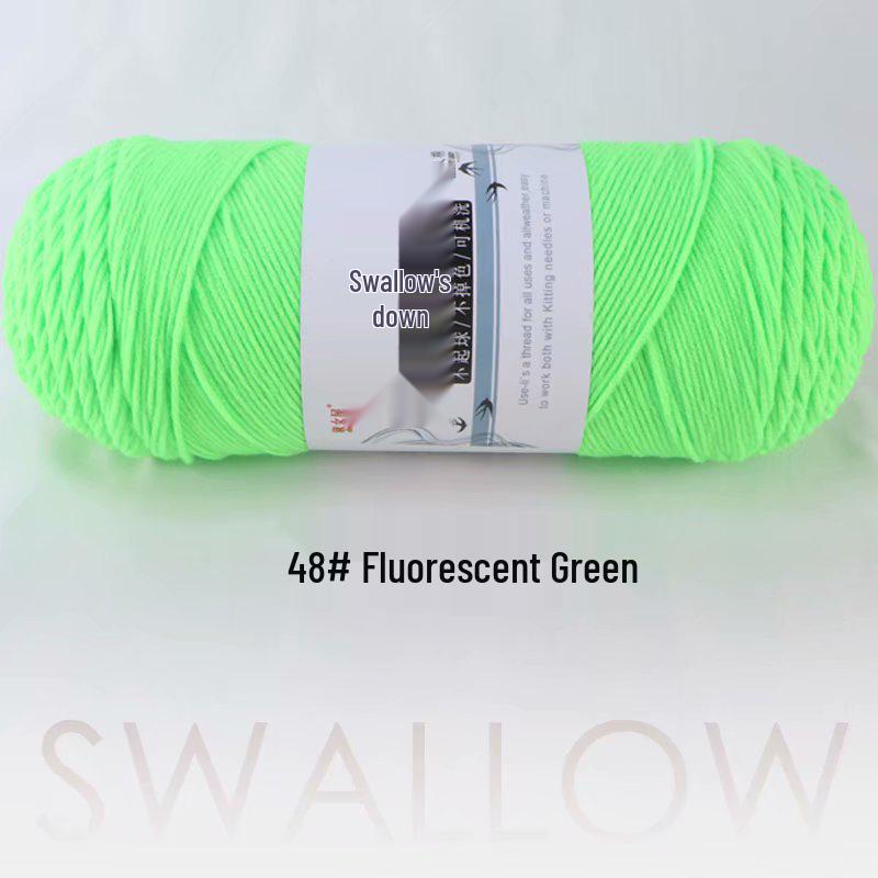4 Liang Five-Strand Yarn: Cotton-Wool Medium-Thick Knitting Yarn for DIY Scarves and Shawls
