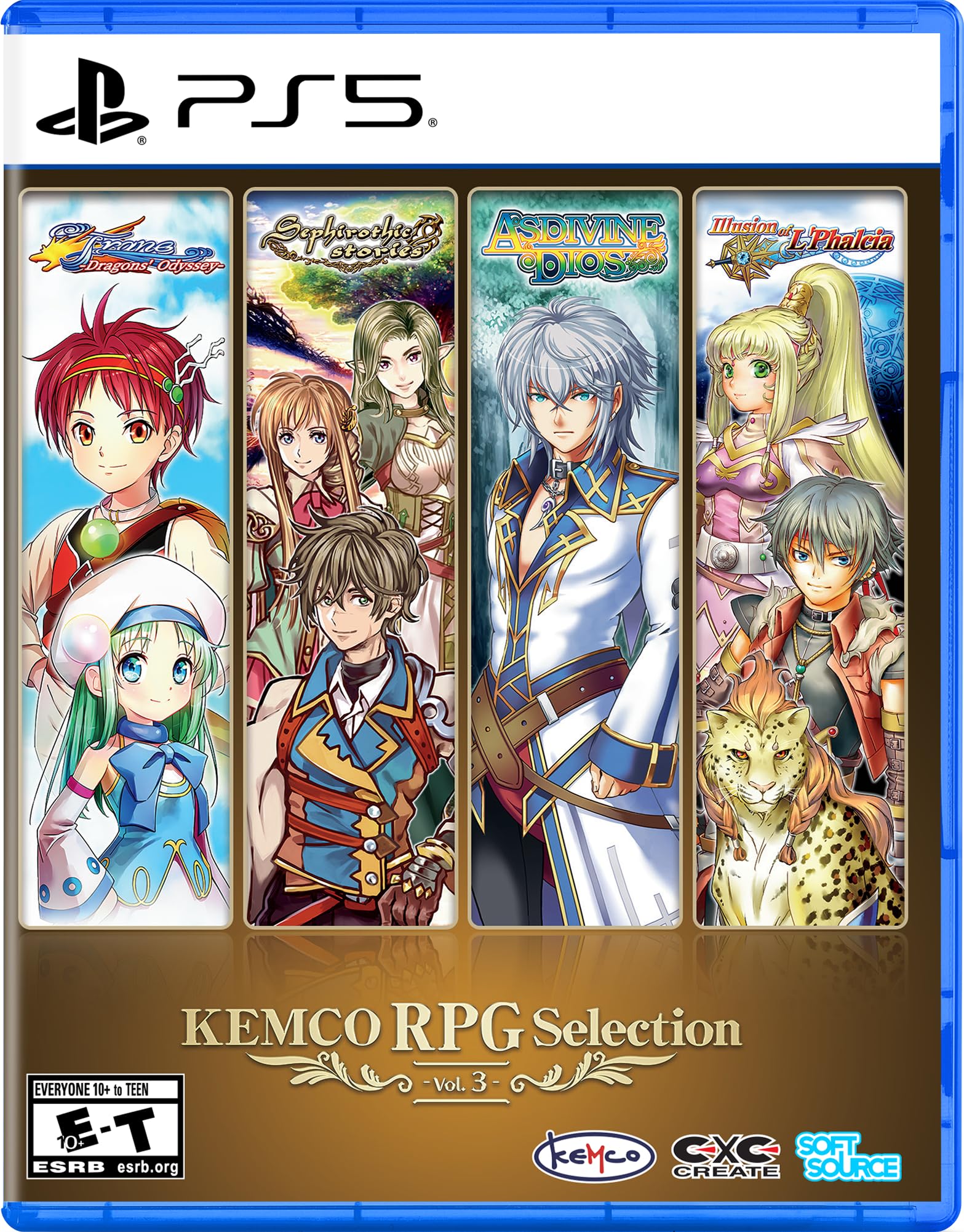 KEMCO RPG Selection 3 North PS5 Vol. (Import Version America) -