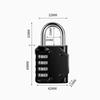 Mini ORIA Combination Padlock 4-Digit Waterproof Outdoor Door Lock Suitcase Bag Locker Window Packing Box Cabinet