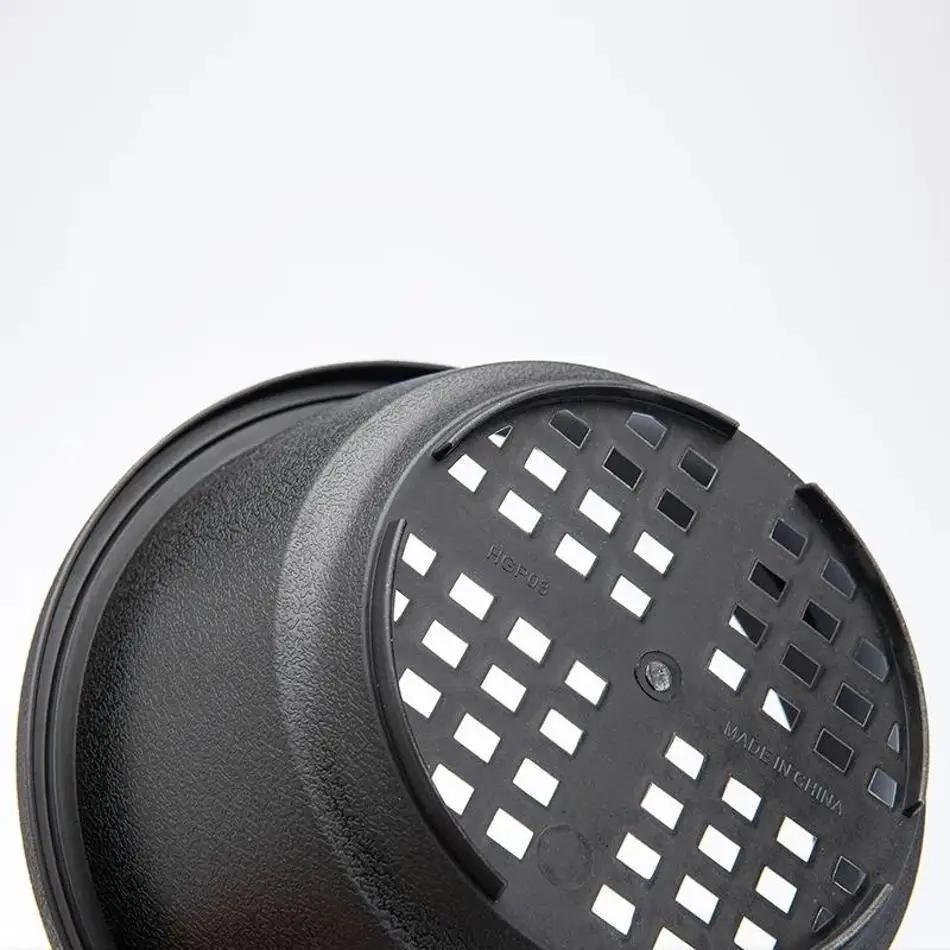 1 Stück Großer Neuer Sukkulententopf Kunststoff Rund Sukkulenten-Blumentopf Zwergtopf Gartenbaulicher Blumentopf Balkon-Blumenkorb