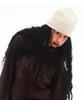 AMES-WORLDWIDE Big Typo Beanie Ivory