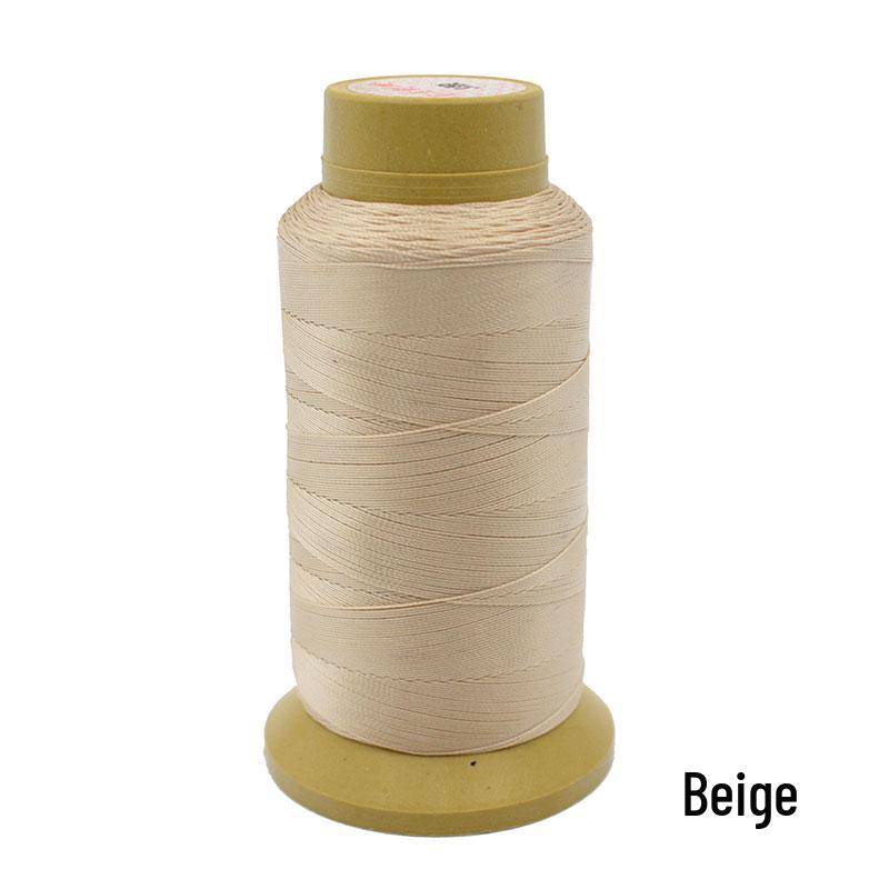 Sewing Thread: Large Spool for Leather, Sofa, or Jeans - High Strength Mercerized Thread