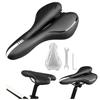 Silicone Bicycles Saddles Cycling Cushions Road Bike Saddles Pad Nonslip Bike Cushions Shock Absorption Seats Pad Enduring