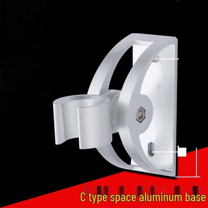Space Aluminum Arc Shower Head Holder
