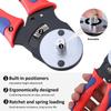Deutsch Closed Barrels Crimper Barrels Contact Circularly Connectors Contact Crimping Tool 4 Way Indent Connectors Removal