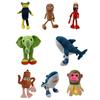 New American Classic Mountains and Seas Sahur Plush Toy Spoof Doll