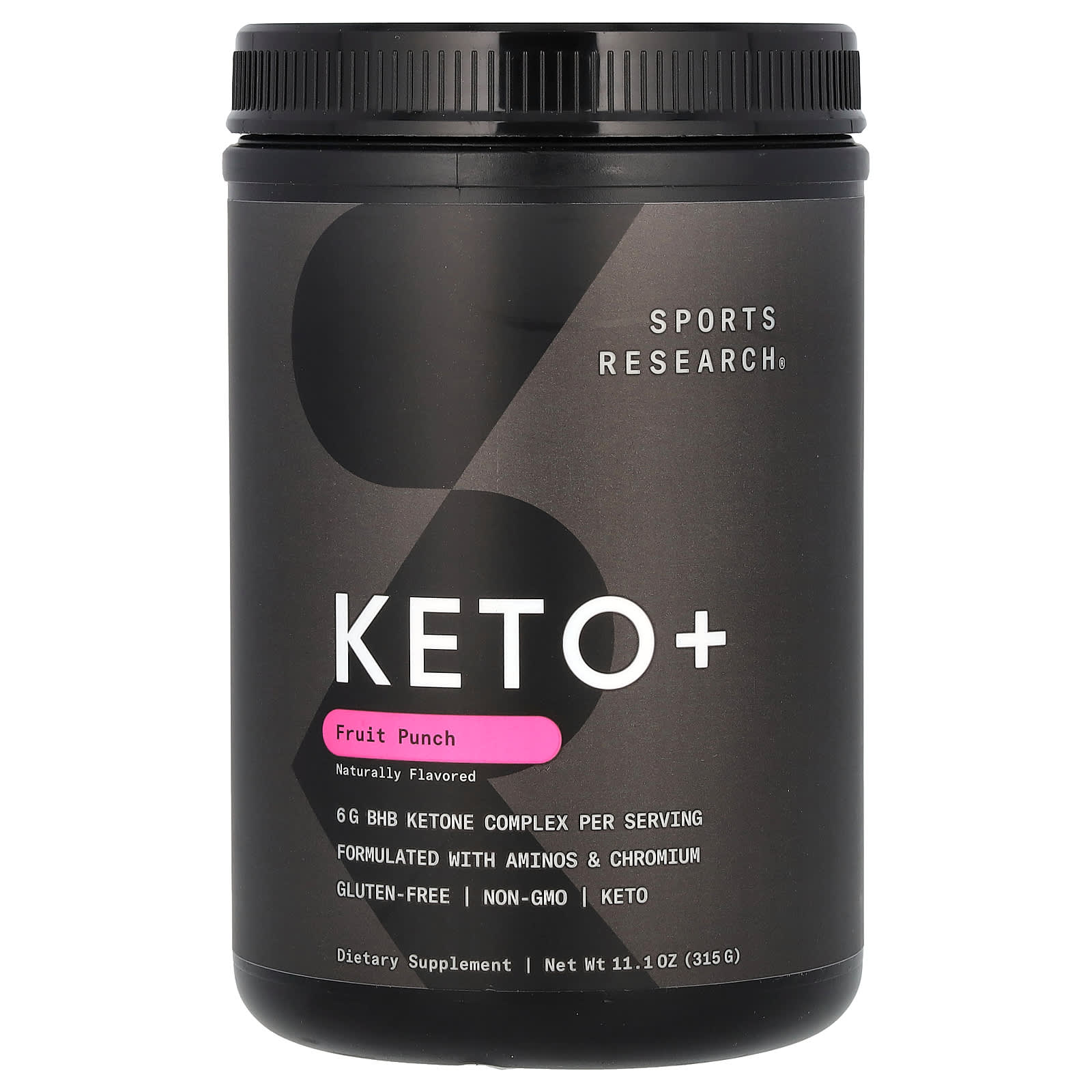 

Keto+, Fruit Punch, 315G(11.1Oz)