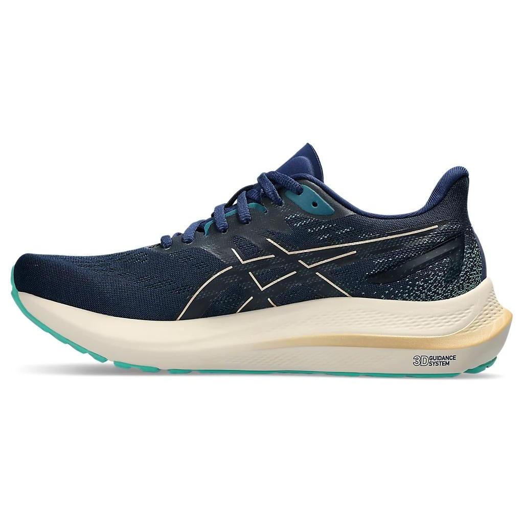 (WMNS) ASICS GT-2000 12 Blue Expanse Champagne Women s 1012B506-401 EU 37.5