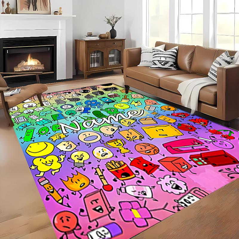 Custom personalization nanimate Insanity Area Rug - Perfect For Kitchen, Bathroom,Laundry Room Decor Large Size Available,Gift All Seasons