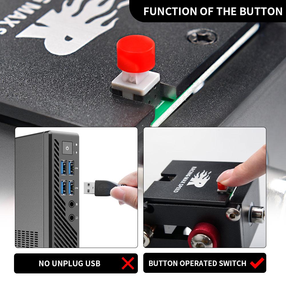 PS4 PS5 PC Aluminum USB Handbrake Three Color For SIM Auto Racing Games G29 Steel For PC Windows without accessory