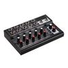 MIX5210 10 Channel Mixing Console Digital Audio Mixer Stereo for Recording DJ Network Live Broadcast Karaoke