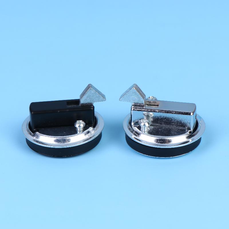 Round Flush Pull Slam Latch Non Key For Rv Boat Marine Marine Deck Locker Steel Boat Flush Pull Hatch Slam Latch