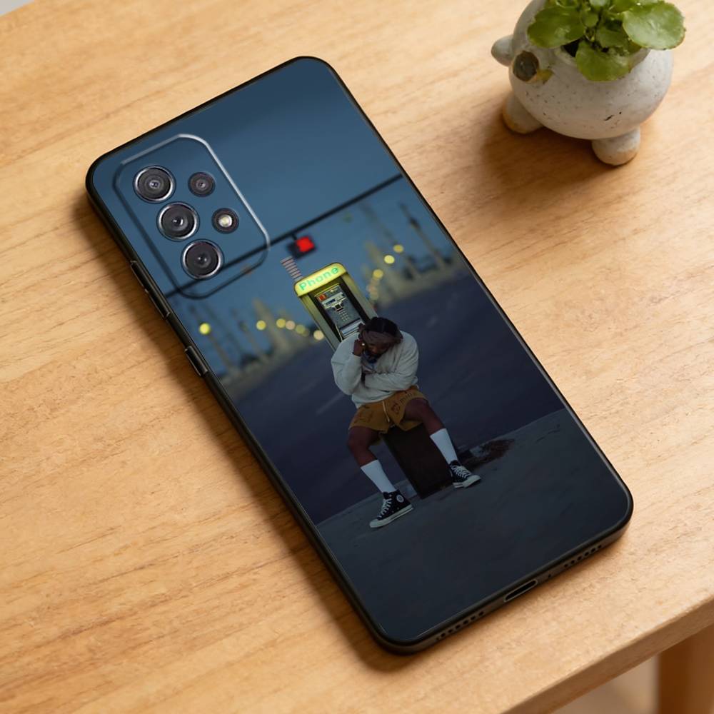 K-Kendrick Lamar Rapper Phone Case For Samsung Galaxy A73,21,22,32,71,53,52,51,80,5G Soft Black Cover