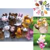 Cute Finger Puppets Doll Set For Kids Educational Family Entertainment 6/10/12 Pcs