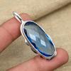 Tanzanite Gemstone 925 Sterling Silver Jewelry Handmade Pendant For Women