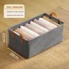 Home Storage Organizer With Foldable Fabric Bin For Clothing And Accessories